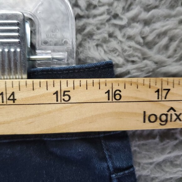 Nine West Jeans Womens Size 10 Blue Cigarette Fit Skinny Leg Stretch Denim - Picture 5 of 11